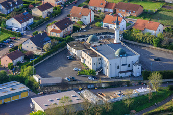 Mosque El Hijra (the Emigration) / Grande Mosquée de Farébersviller (Mosquée El Hijra) in Farébersviller in the state Moselle, France