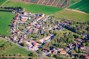 Waldstr in Veilsdorf in the state Thuringia, Germany
