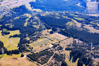 Großbreitenbach substation in the district Wald Oberbreitenbach in Verwaltungsgemeinschaft Großbreitenbach in the state Thuringia, Germany
