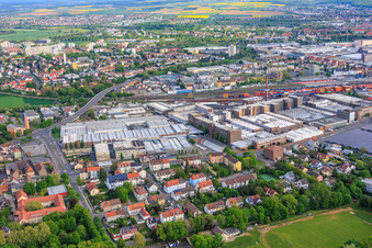 ZF Friedrichshafen AG - North Plant in the district Oberndorf in Schweinfurt in the state Bavaria, Germany