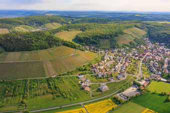 From the southwest in Ramsthal in the state Bavaria, Germany