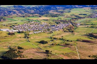 From the northwest in Teuschnitz in the state Bavaria, Germany