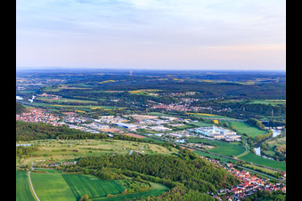 Haßberge Golf Club in the district Steinbach in Ebelsbach in the state Bavaria, Germany