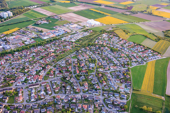 From the northeast in Zeil am Main in the state Bavaria, Germany