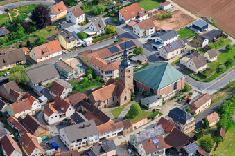 St. George's Church (old) in the district Diebach in Hammelburg in the state Bavaria, Germany