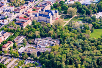 Hospital for Psychiatry, Psychotherapy and Psychosomatic Medicine Castle Werneck and Orthopedic Hospital Castle Werneck in Werneck in the state Bavaria, Germany