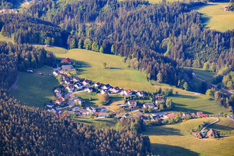 From the north in Lauterbach in the state Baden-Wuerttemberg, Germany