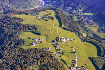 Tischneck district from the south in Schramberg in the state Baden-Wuerttemberg, Germany