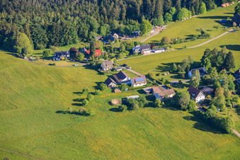 Tischneck district from the south with holiday apartment in the countryside - Karola Müller and holiday apartment in the countryside - Karola Müller in Schramberg in the state Baden-Wuerttemberg, Germany