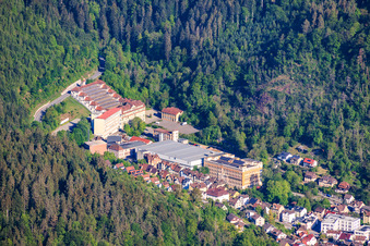 Junghans Terraced Building Museum in Schramberg in the state Baden-Wuerttemberg, Germany