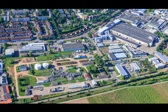 Oil and natural gas tanks from ONEO GmbH & Co. KG in Landau in der Pfalz in the state Rhineland-Palatinate, Germany