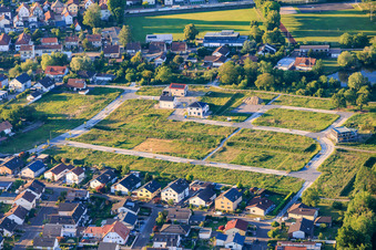 First residential building sites in the new development area “Im Brühl” with a total of 68 building plots in Leimersheim in the state Rhineland-Palatinate, Germany