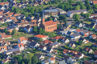 Catholic Parish Church of St. Stephen in Albersweiler in the state Rhineland-Palatinate, Germany