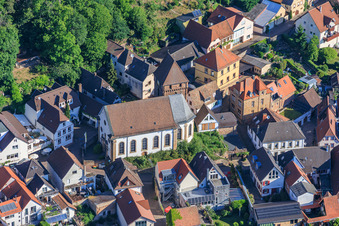 Catholic Church of St. Stephen in Gleisweiler in the state Rhineland-Palatinate, Germany