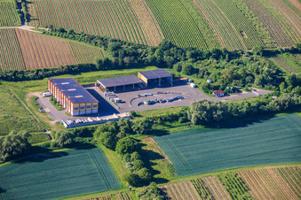 Southern Wine Route district, North Recycling Center (near Edesheim) in Knöringen in the state Rhineland-Palatinate, Germany