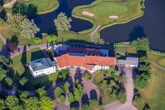 Golf Restaurant La Maison at Golfpark Kurpfalz in Limburgerhof in the state Rhineland-Palatinate, Germany