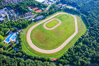 Herxheim sand track racing in Herxheim bei Landau in the state Rhineland-Palatinate, Germany