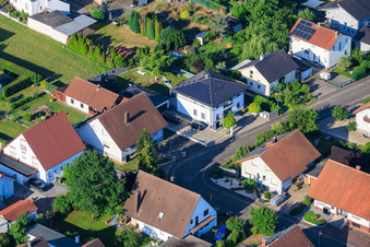 Garden Street in Winden in the state Rhineland-Palatinate, Germany