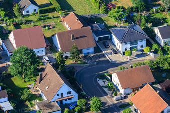 Garden Street in Winden in the state Rhineland-Palatinate, Germany