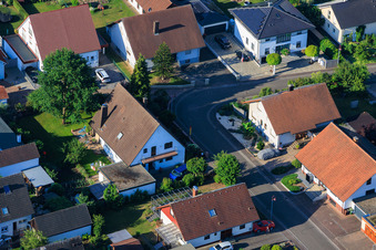Garden Street in Winden in the state Rhineland-Palatinate, Germany
