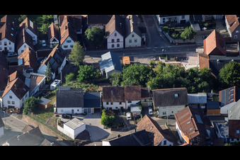 Kirchgasse in Silz in the state Rhineland-Palatinate, Germany