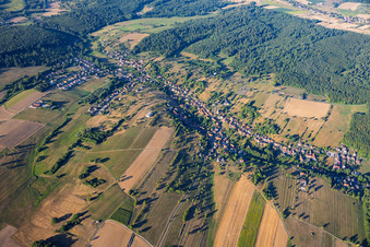 From the northeast in Langensoultzbach in the state Bas-Rhin, France