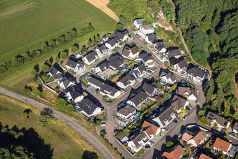 New development area: Rue des Vendanges in Mothern in the state Bas-Rhin, France