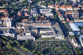 Municipal Hospital (Städtisches Klinikum) Karlsruhe gGmbH: Department of Oral and Maxillofacial Surgery and Franz-Lust Clinic for Pediatric and Adolescent Medicine (Children's Hospital Karlsruhe) in the district Nordweststadt in Karlsruhe in the state Baden-Wuerttemberg, Germany
