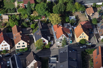 Construction site for the complete renovation of a detached house in Waldstr in Kandel in the state Rhineland-Palatinate, Germany