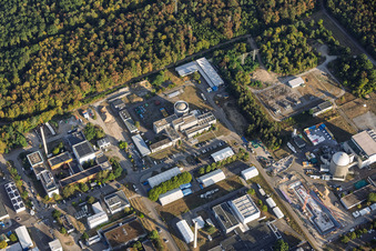 Karlsruhe Institute of Technology – North Campus with the Institute of Catalysis Research & Technology (IKFT) and KNK Personnel Dosimetry and Training in the district Leopoldshafen in Eggenstein-Leopoldshafen in the state Baden-Wuerttemberg, Germany