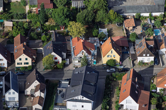 Construction site for the complete renovation of a detached house in Waldstr in Kandel in the state Rhineland-Palatinate, Germany