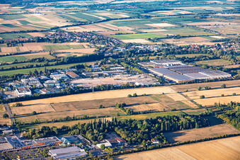 Construction work on the site for the new Cain International logistics center, developed by NVELOP in Landau in der Pfalz in the state Rhineland-Palatinate, Germany