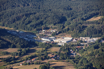 Reichenbach Industrial Park in Dahn in the state Rhineland-Palatinate, Germany