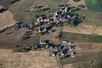 Dollenbach district in Nussweiler in the state Moselle, France