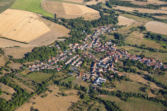 From the southeast in Rimling in the state Moselle, France
