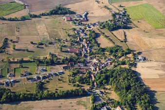 Guising district from the north in Bettviller in the state Moselle, France