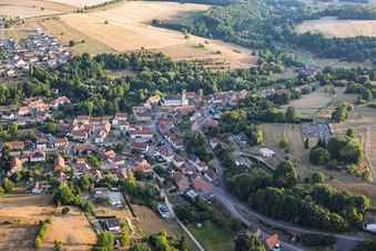From the southwest in Volmunster in the state Moselle, France