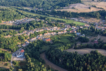 From the southeast in Waldhouse in the state Moselle, France