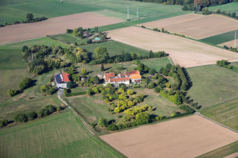 Former brickworks (Ziegelhütte) on Ziegelweg in the district Sickenhofen in Babenhausen in the state Hesse, Germany