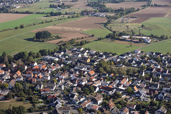 Bachstr in the district Sickenhofen in Babenhausen in the state Hesse, Germany
