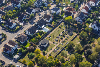 Cemetery Sickenhofen in the district Sickenhofen in Babenhausen in the state Hesse, Germany