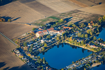 Former Hotel Binshof at the Mondsee in Speyer in the state Rhineland-Palatinate, Germany