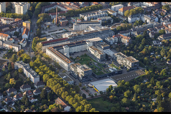 Raumfabrik" (creative/business hub) on the former Pfaff factory grounds in the district Durlach in Karlsruhe in the state Baden-Wuerttemberg, Germany