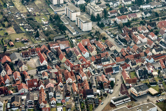 Raiffeisenstr in Kandel in the state Rhineland-Palatinate, Germany
