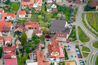 At the wine gate in the district Schweigen in Schweigen-Rechtenbach in the state Rhineland-Palatinate, Germany