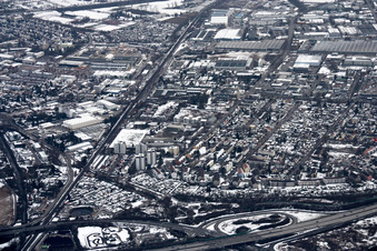 West in Ettlingen in the state Baden-Wuerttemberg, Germany