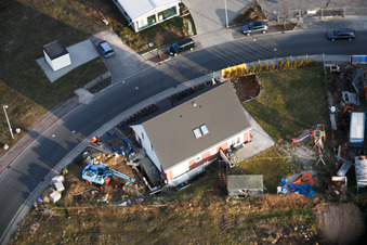 North Ring in Rülzheim in the state Rhineland-Palatinate, Germany