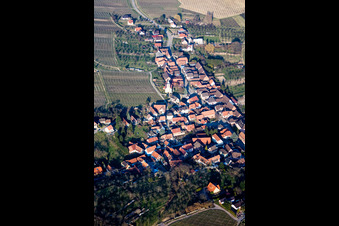 Drone image of Rott in the state Bas-Rhin, France