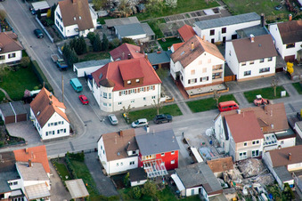Haardtstr in Kandel in the state Rhineland-Palatinate, Germany
