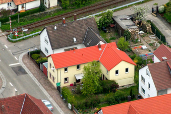 Bahnhofstr in Barbelroth in the state Rhineland-Palatinate, Germany
